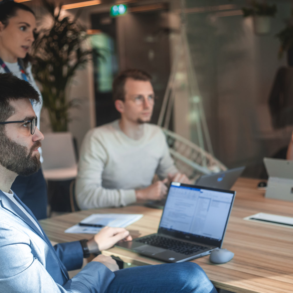 Business People Working in a meeting room