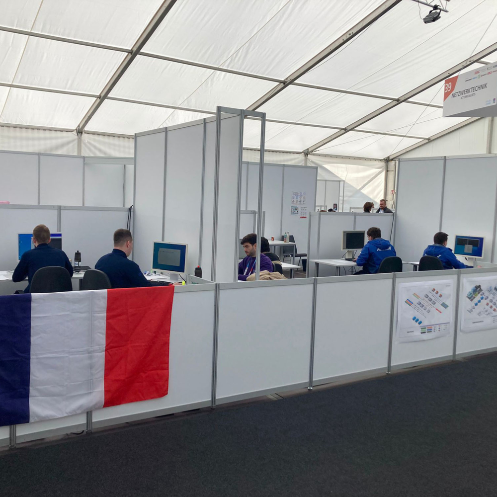 Boxing of the different participants Euroskills