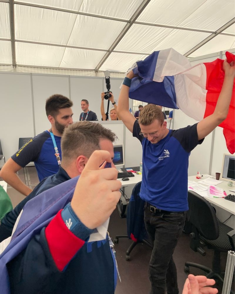 Victory of the French team