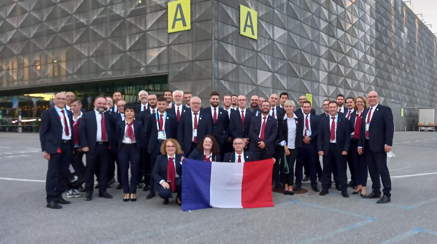 Group photo Euroskills