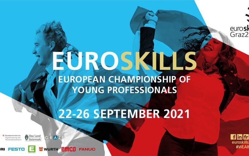 Advertising Euroskills european championship of young professionals